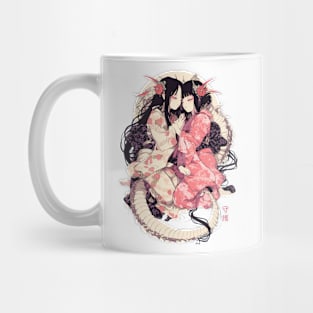 Sleeping Geishas Graphic T-Shirt 06 Mug